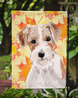 Wire Hair Jack Russell Fall Flag Garden Size BB9508GF