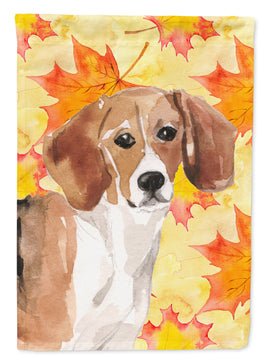 Beagle Fall Flag Garden Size BB9509GF