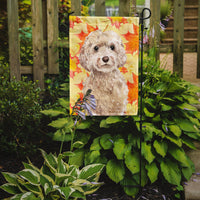 Champagne Cockapoo Fall Flag Garden Size BB9515GF