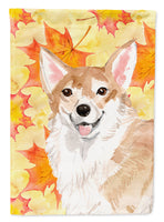 Corgi Fall Flag Garden Size BB9519GF