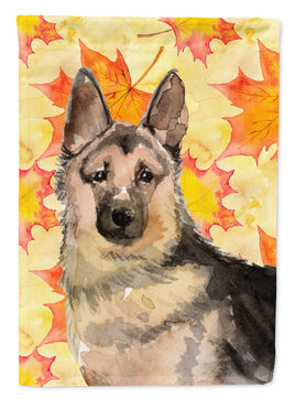 German Shepherd Fall Flag Garden Size BB9523GF