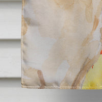 Yellow Labrador #2 Fall Flag Canvas House Size BB9528CHF