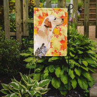 Yellow Labrador #2 Fall Flag Garden Size BB9528GF