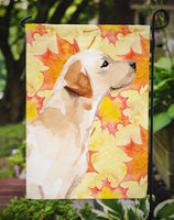 Yellow Labrador #2 Fall Flag Garden Size BB9528GF