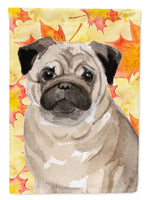 Fawn Pug Fall Flag Garden Size BB9531GF