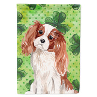 Blenheim Cavalier Spaniel St. Patrick's Flag Canvas House Size BB9533CHF