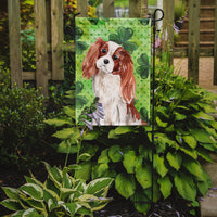 Blenheim Cavalier Spaniel St. Patrick's Flag Garden Size BB9533GF