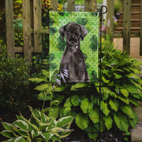 Black Labrador St. Patrick's Flag Garden Size BB9538GF