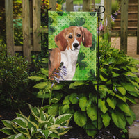 Beagle St. Patrick's Flag Garden Size BB9544GF