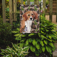 Beagle Pine Cones Flag Garden Size BB9579GF