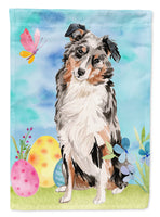 Australian Shepherd Easter Flag Canvas House Size BB9607CHF