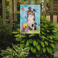 Australian Shepherd Easter Flag Garden Size BB9607GF