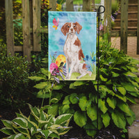 Brittany Spaniel Easter Flag Garden Size BB9609GF