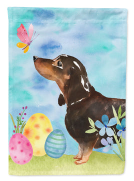 Black and Tan Dachshund Easter Flag Garden Size BB9615GF