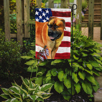 Boerboel Mastiff Patriotic Flag Garden Size BB9646GF