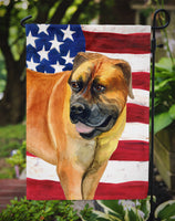 Boerboel Mastiff Patriotic Flag Garden Size BB9646GF