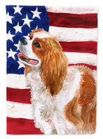 Cavalier Spaniel Patriotic Flag Canvas House Size BB9663CHF