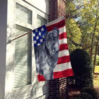 Cane Corso Patriotic Flag Canvas House Size BB9694CHF