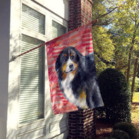 Bernese Mountain Dog Love Flag Canvas House Size BB9732CHF