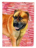 Boerboel Mastiff Love Flag Canvas House Size BB9733CHF