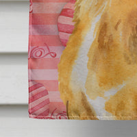 Chihuahua Love Flag Canvas House Size BB9745CHF