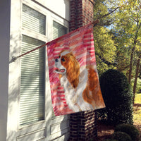 Cavalier Spaniel Love Flag Canvas House Size BB9750CHF