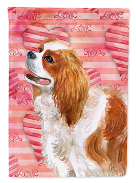 Cavalier Spaniel Love Flag Garden Size BB9750GF