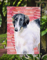 Borzoi Love Flag Garden Size BB9759GF