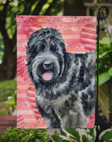 Black Russian Terrier Love Flag Garden Size BB9764GF