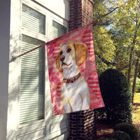 Beagle Love Flag Canvas House Size BB9773CHF