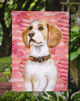 Beagle Love Flag Garden Size BB9773GF