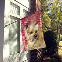 Cairn Terrier Love Flag Canvas House Size BB9777CHF