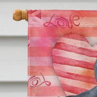 Cane Corso Love Flag Canvas House Size BB9781CHF