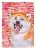 Akita Love Flag Canvas House Size BB9790CHF