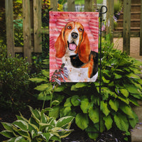 Basset Hound Love Flag Garden Size BB9791GF