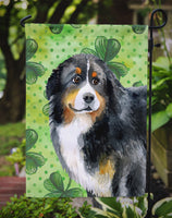 Bernese Mountain Dog St Patrick's Flag Garden Size BB9819GF