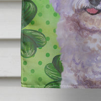 Bichon Frise St Patrick's Flag Canvas House Size BB9822CHF