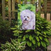 Bichon Frise St Patrick's Flag Garden Size BB9822GF