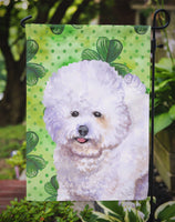 Bichon Frise St Patrick's Flag Garden Size BB9822GF