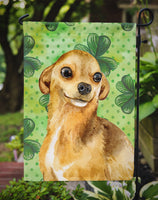 Chihuahua St Patrick's Flag Garden Size BB9832GF