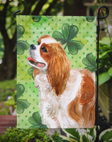 Cavalier Spaniel St Patrick's Flag Garden Size BB9837GF