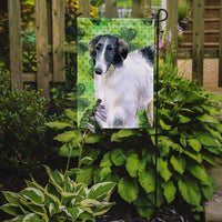 Borzoi St Patrick's Flag Garden Size BB9846GF