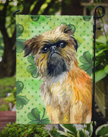 Brussels Griffon St Patrick's Flag Garden Size BB9861GF