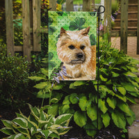 Cairn Terrier St Patrick's Flag Garden Size BB9864GF