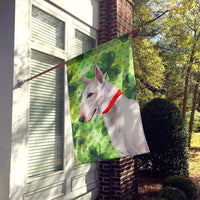 Bull Terrier St Patrick's Flag Canvas House Size BB9867CHF