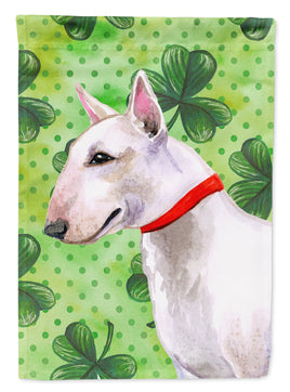 Bull Terrier St Patrick's Flag Canvas House Size BB9867CHF