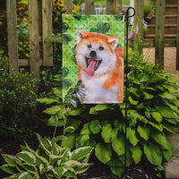 Akita St Patrick's Flag Garden Size BB9877GF