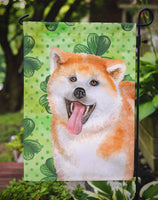 Akita St Patrick's Flag Garden Size BB9877GF