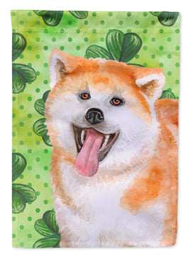 Akita St Patrick's Flag Garden Size BB9877GF