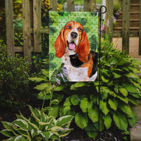 Basset Hound St Patrick's Flag Garden Size BB9878GF